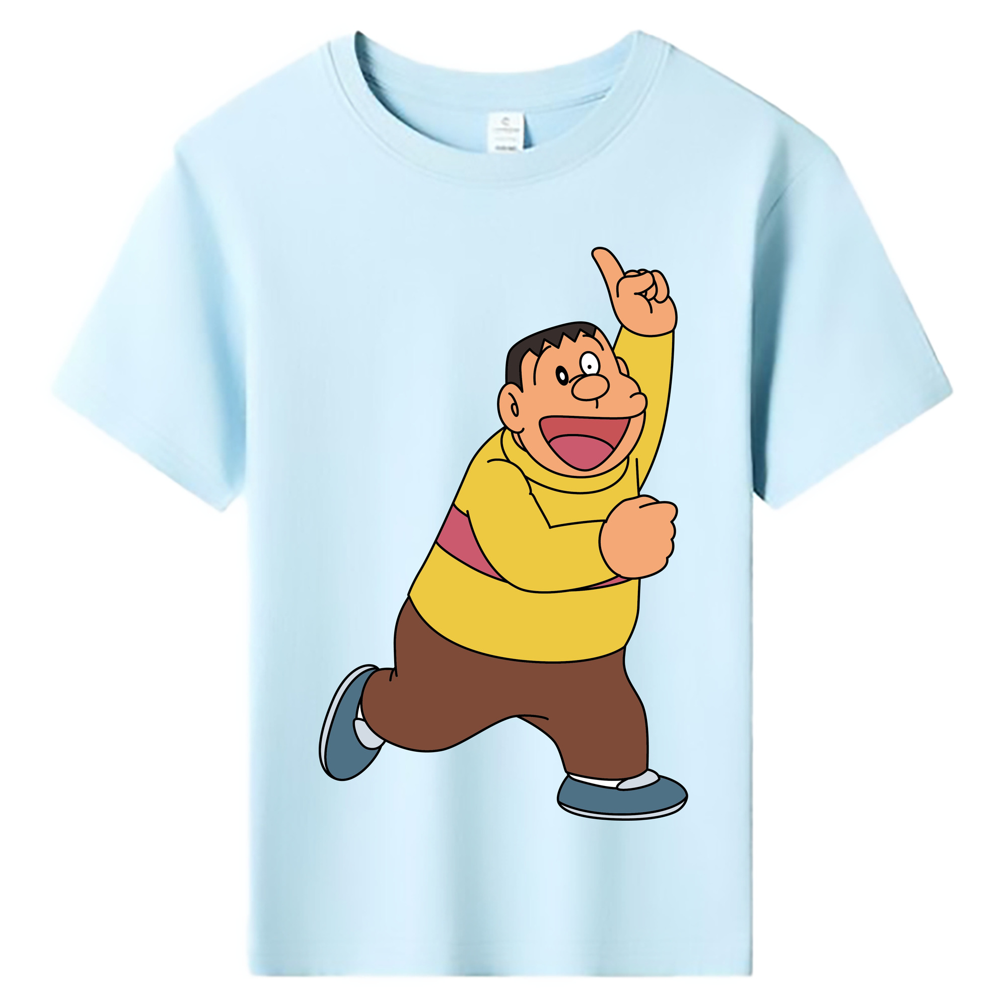 （画像用） ドラえもん 剛田武 Doraemon Gouta Takeshi 綿100％キッズTシャツ（フロントプリント）